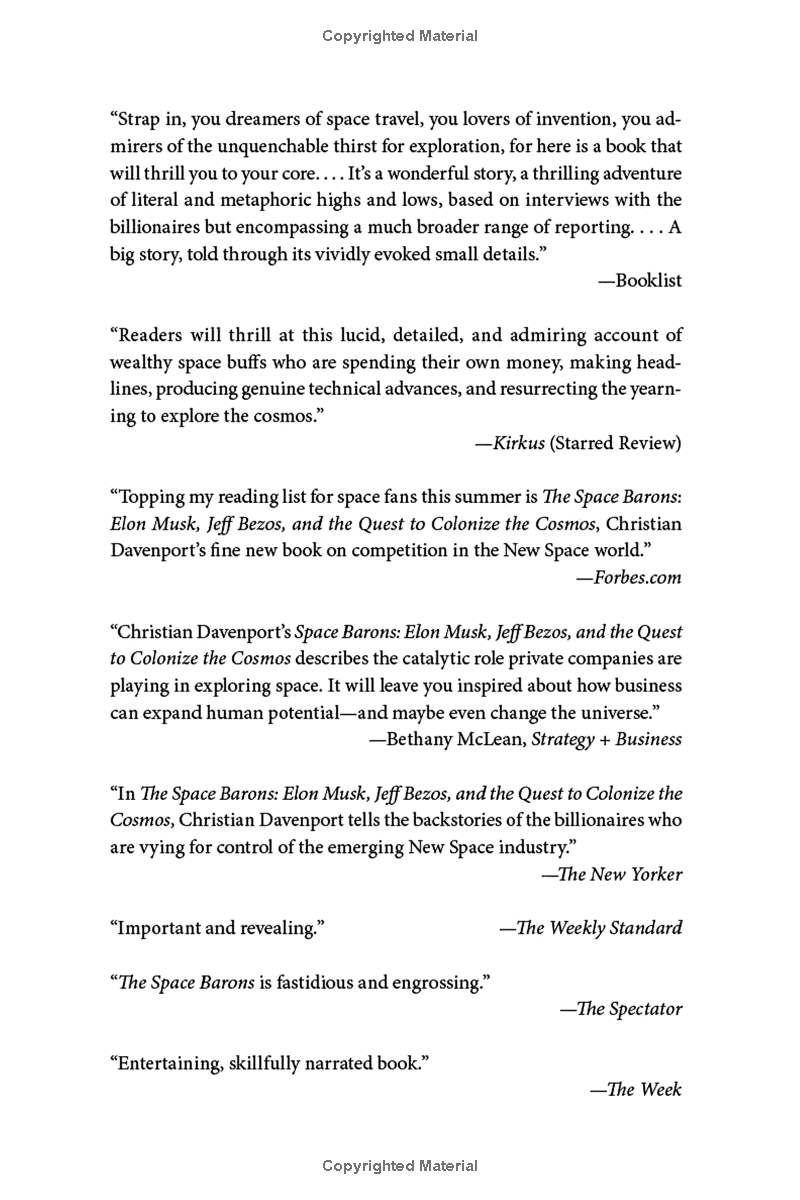 the space barons: elon musk, jeff bezos, and the quest to colonize the cosmos - Ảnh 4