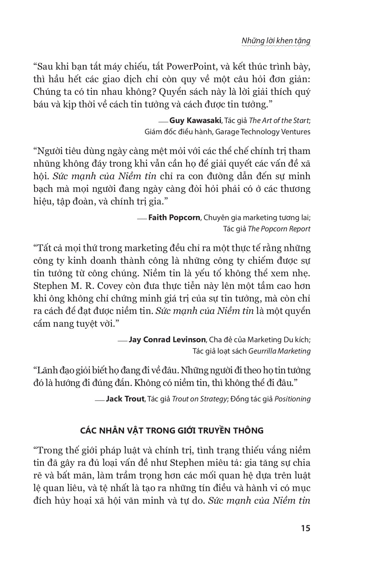 the speed of trust - sức mạnh của niềm tin - Ảnh 17