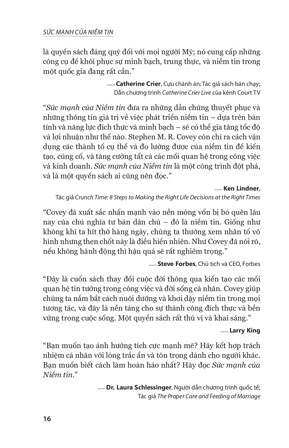 the speed of trust - sức mạnh của niềm tin - Ảnh 18