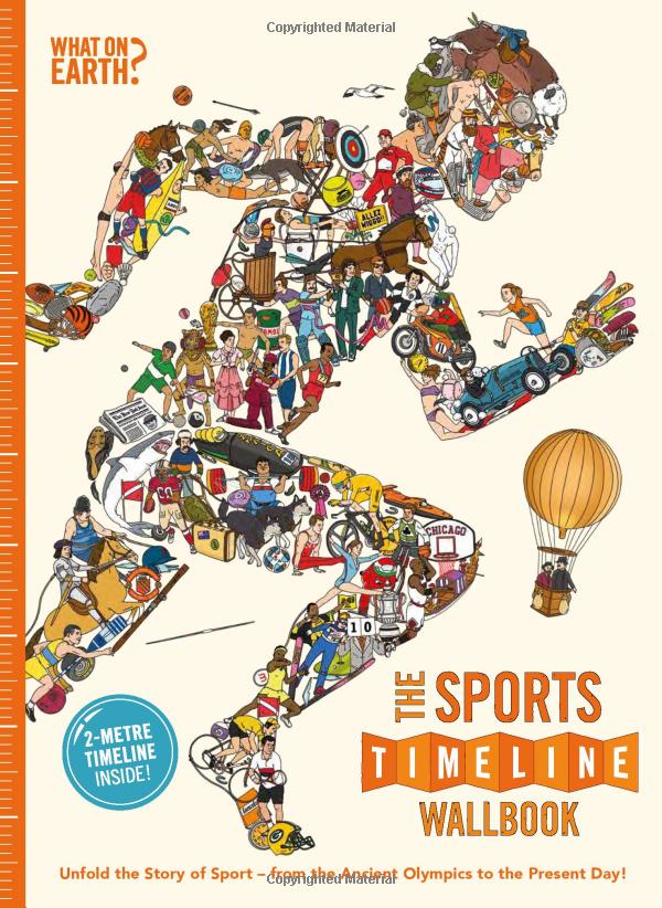 the sports timeline wallbook: unfold the story of sport - from the ancient olympics to the present day! - Ảnh 2
