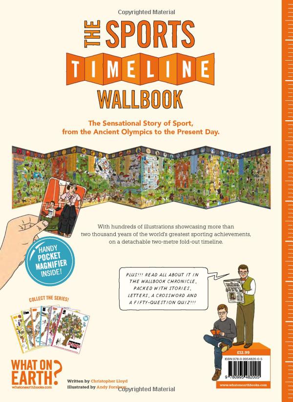 the sports timeline wallbook: unfold the story of sport - from the ancient olympics to the present day! - Ảnh 5
