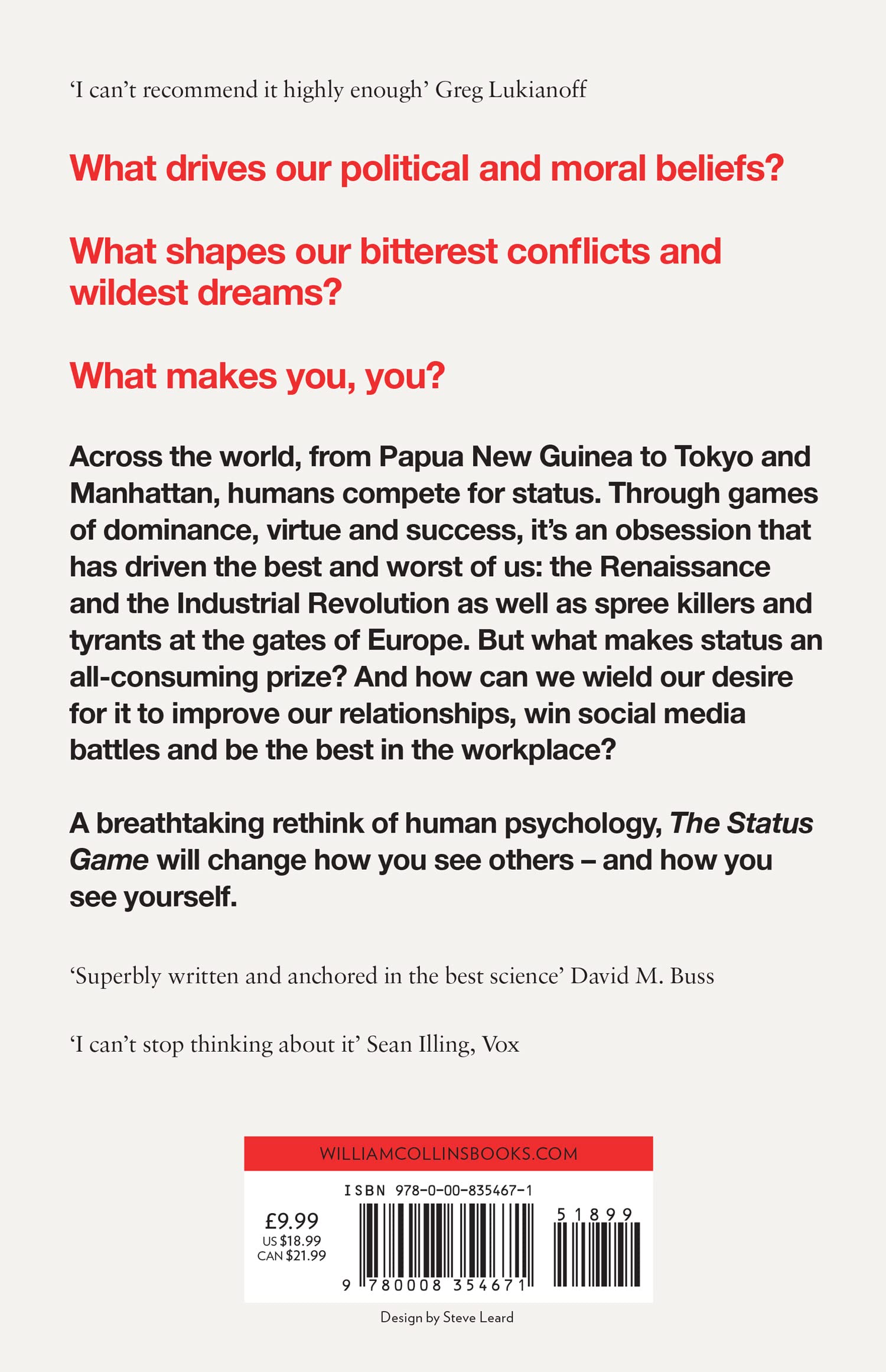 the status game: on human life and how to play it - Ảnh 12