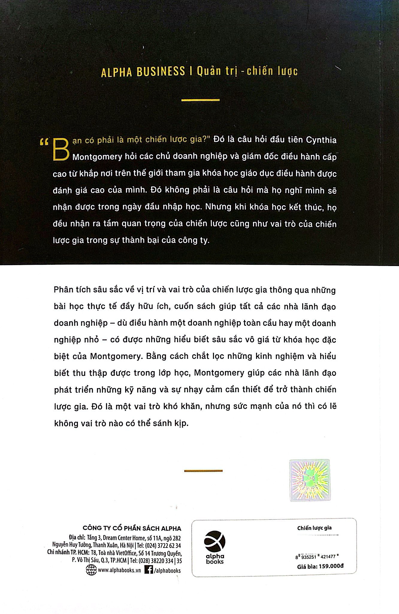 the strategist - chiến lược gia - để tư duy chiến lược không chỉ nằm trên trang giấy - Ảnh 8