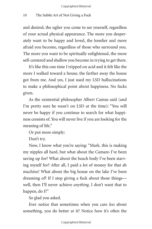 the subtle art of not giving a f*ck: a counterintuitive approach to living a good life - Ảnh 13
