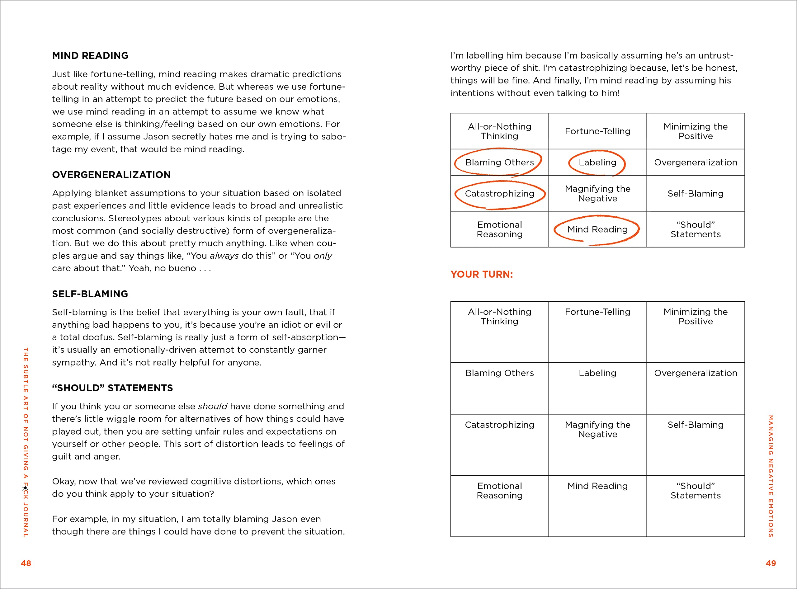 the subtle art of not giving a f*ck journal - Ảnh 8