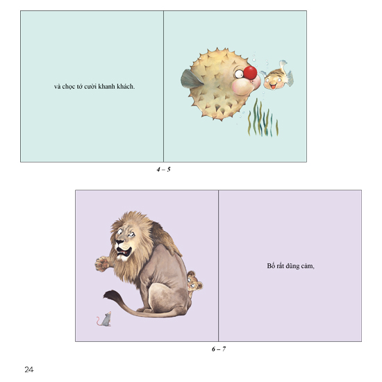 the sweet books - bộ sách ngọt ngào: my dadℹs the coolest - bố tớ “ngầu” nhất (song ngữ) - Ảnh 4