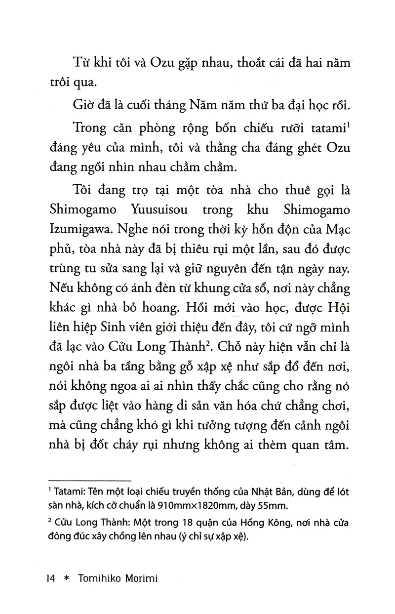 the tatami galaxy - truyền kỳ phòng bốn chiếu rưỡi - Ảnh 10