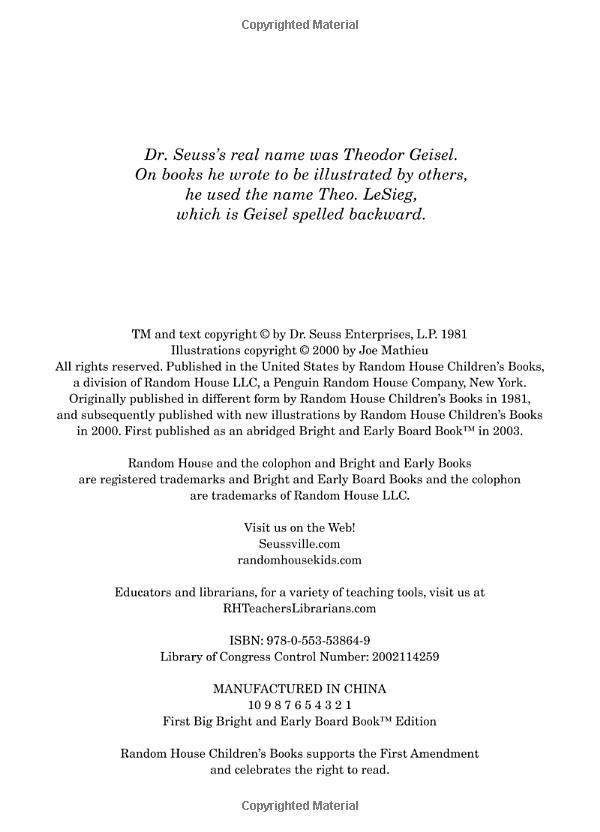 the tooth book (big bright & early board book) - Ảnh 3