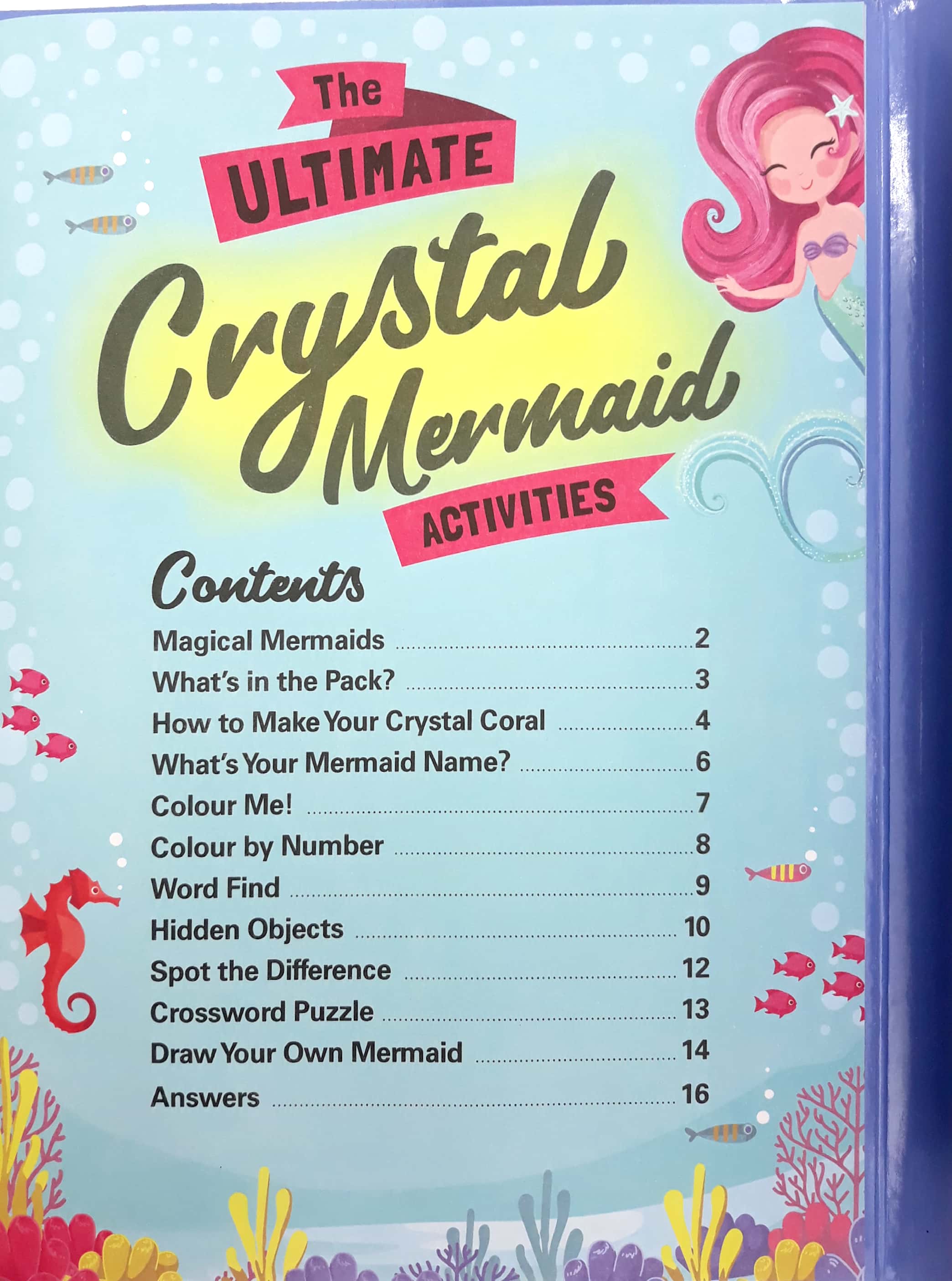 the ultimate crystal mermaid book and kits - Ảnh 3