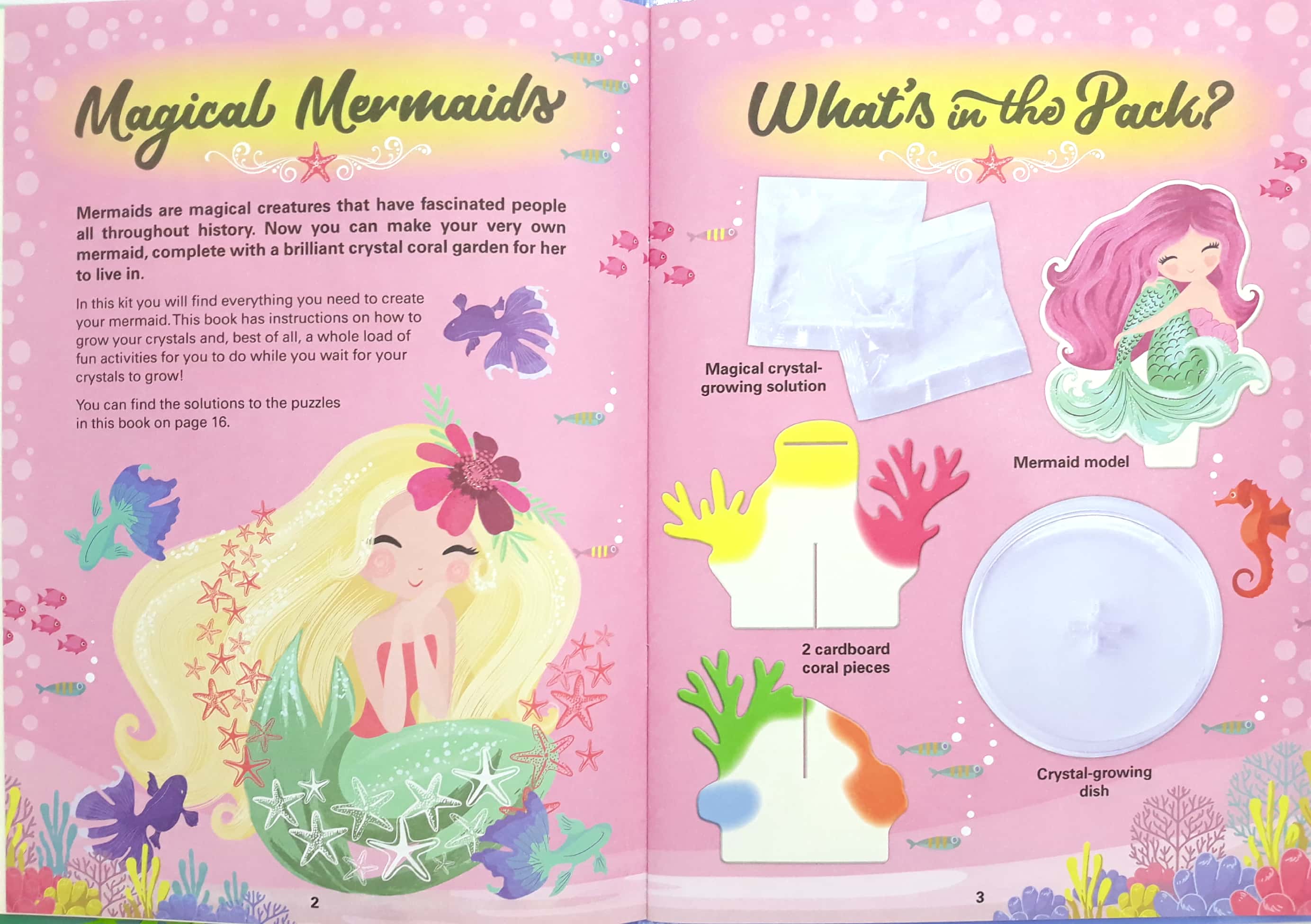 the ultimate crystal mermaid book and kits - Ảnh 4