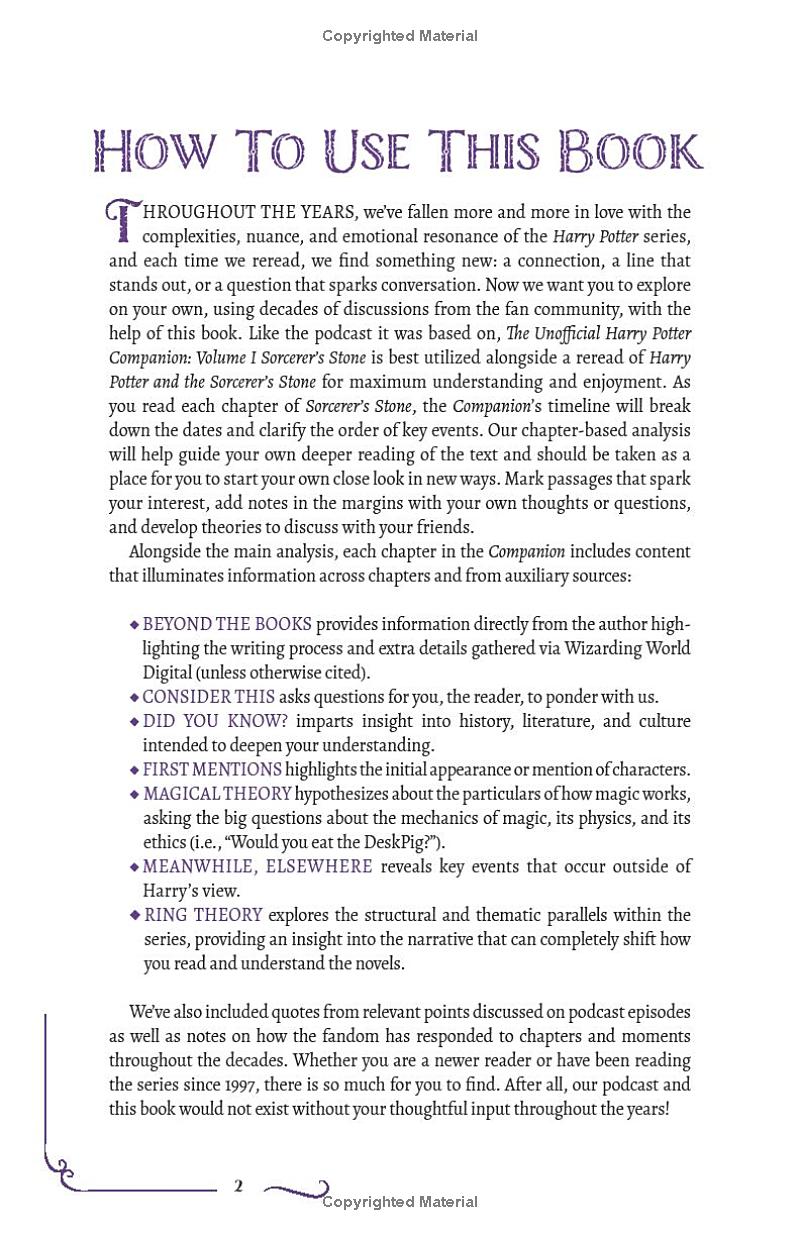 the unofficial harry potter companion volume 1: sorcerer's stone: an in-depth exploration - Ảnh 6