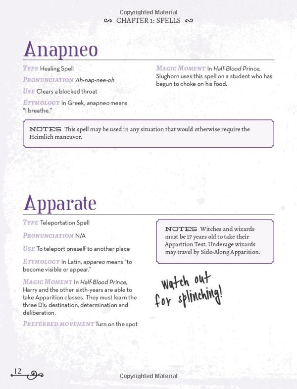 the unofficial ultimate harry potter spellbook - Ảnh 7