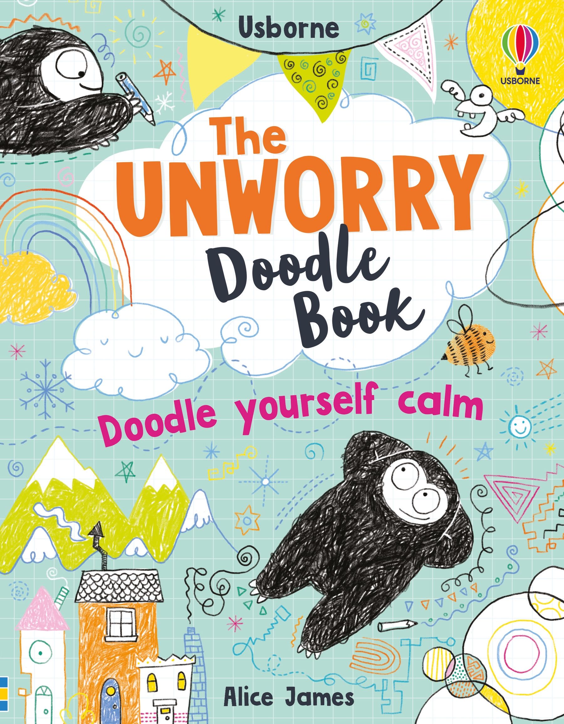 the unworry doodle book - doddle yourself calm - Ảnh 3