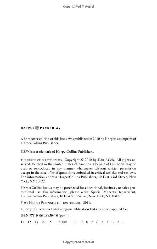 the upside of irrationality : the unexpected benefits of defying logic - Ảnh 8