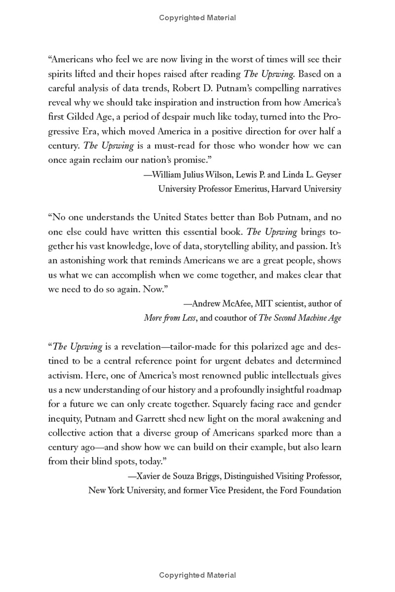 the upswing: how america came together a century ago and how we can do it again - Ảnh 4