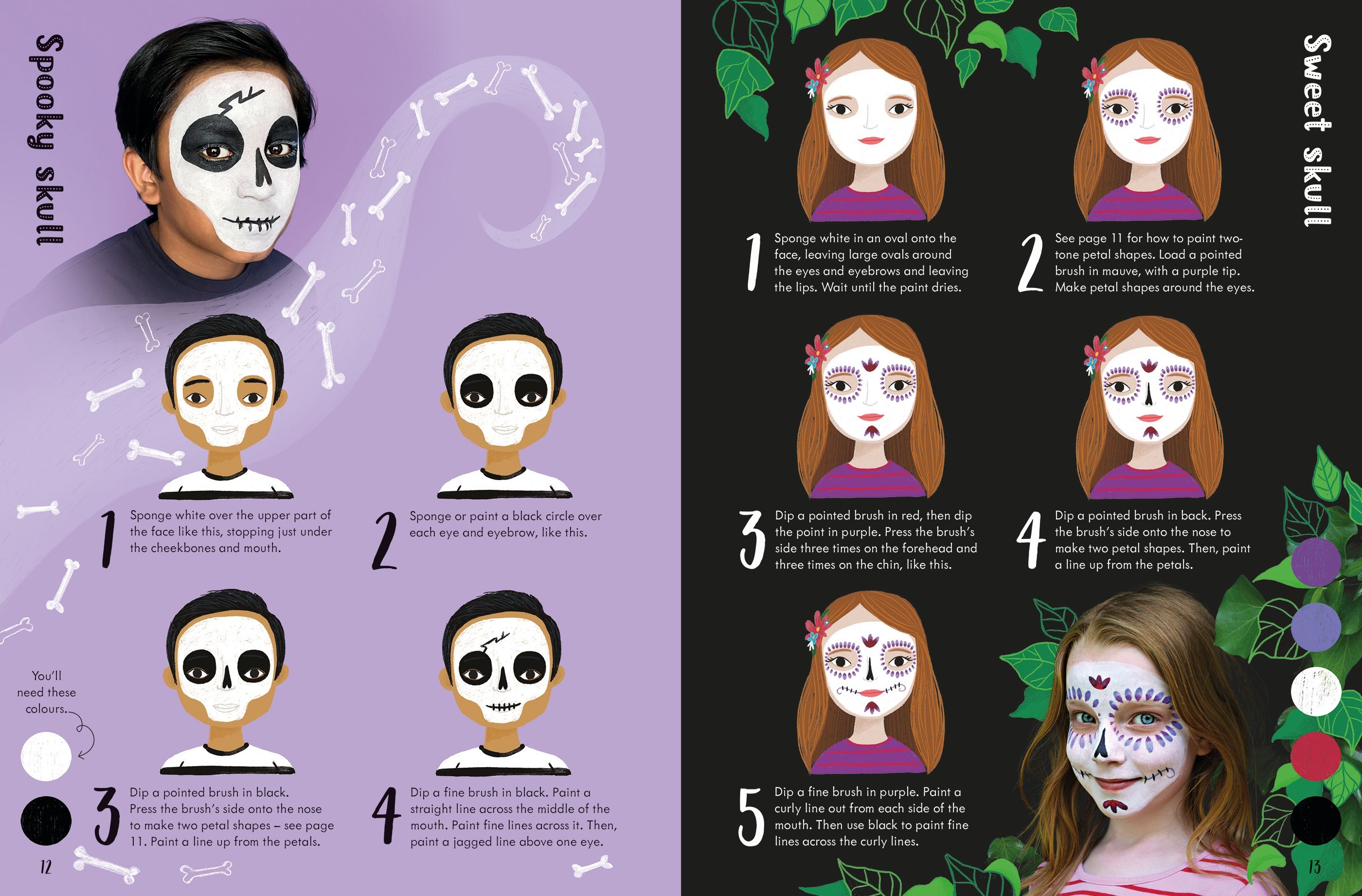 the usborne book of face painting - Ảnh 3