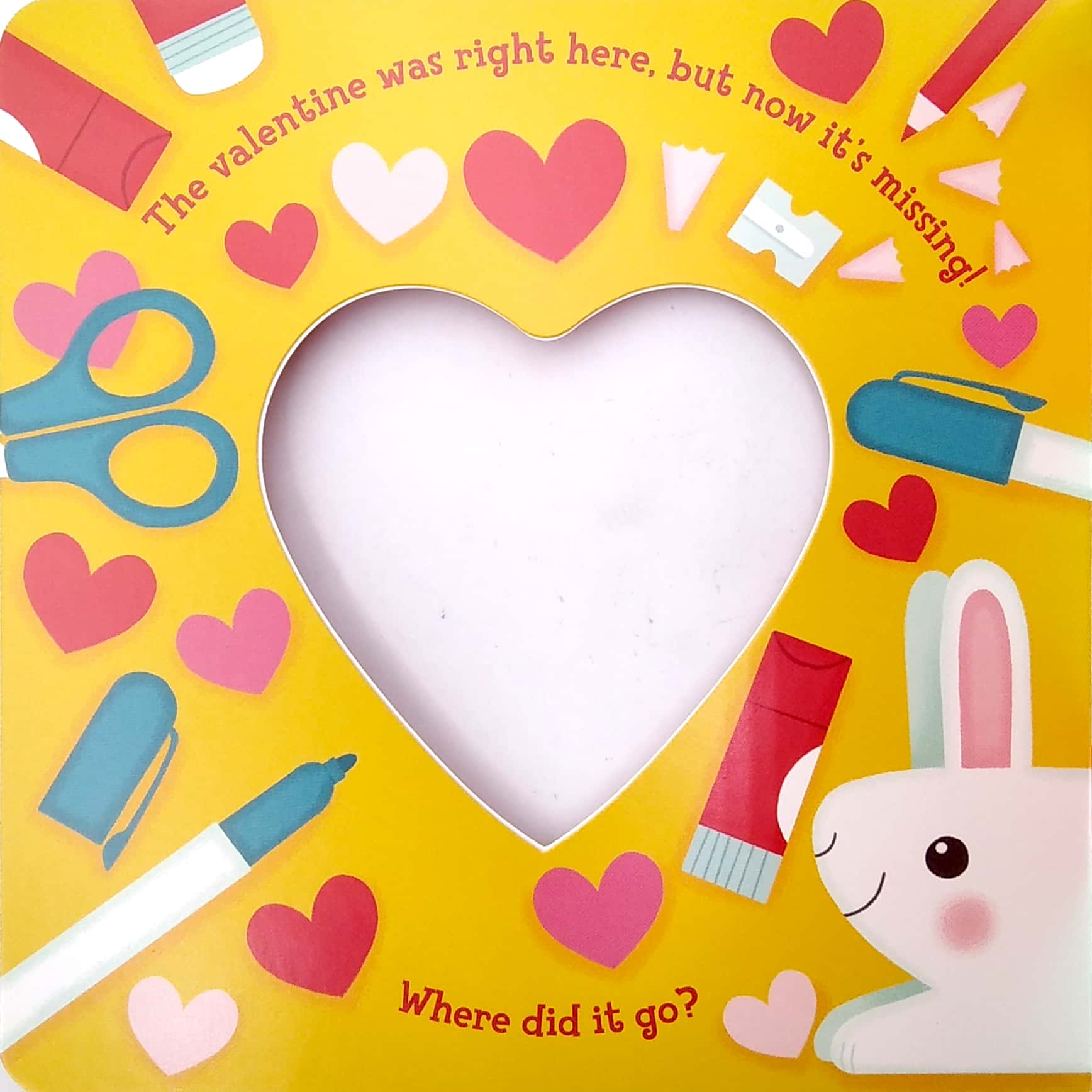 the valentine is missing! board book with cut-out reveals - Ảnh 6