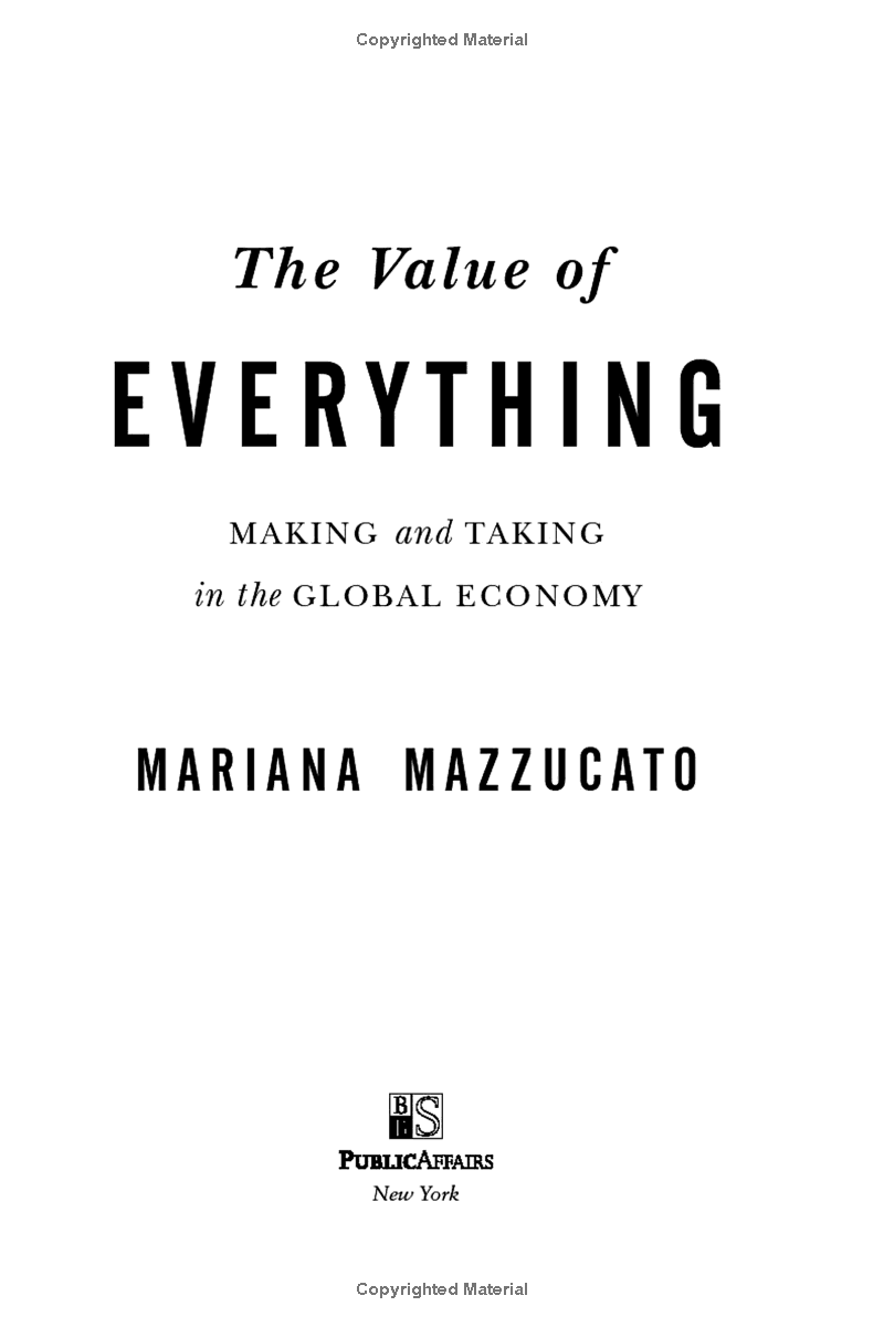 the value of everything: making and taking in the global economy - Ảnh 3