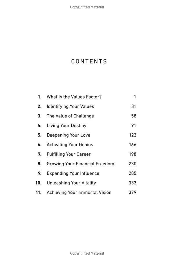 the values factor : the secret to creating an inspired and fulfilling life - Ảnh 4