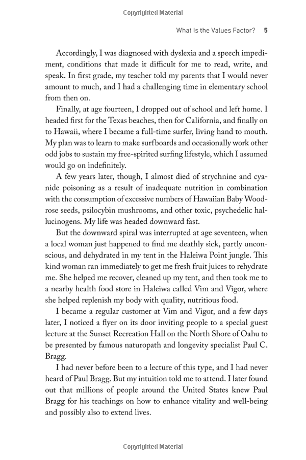 the values factor : the secret to creating an inspired and fulfilling life - Ảnh 9