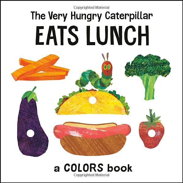 the very hungry caterpillar eats lunch: a colors book (the world of eric carle) - Ảnh 2