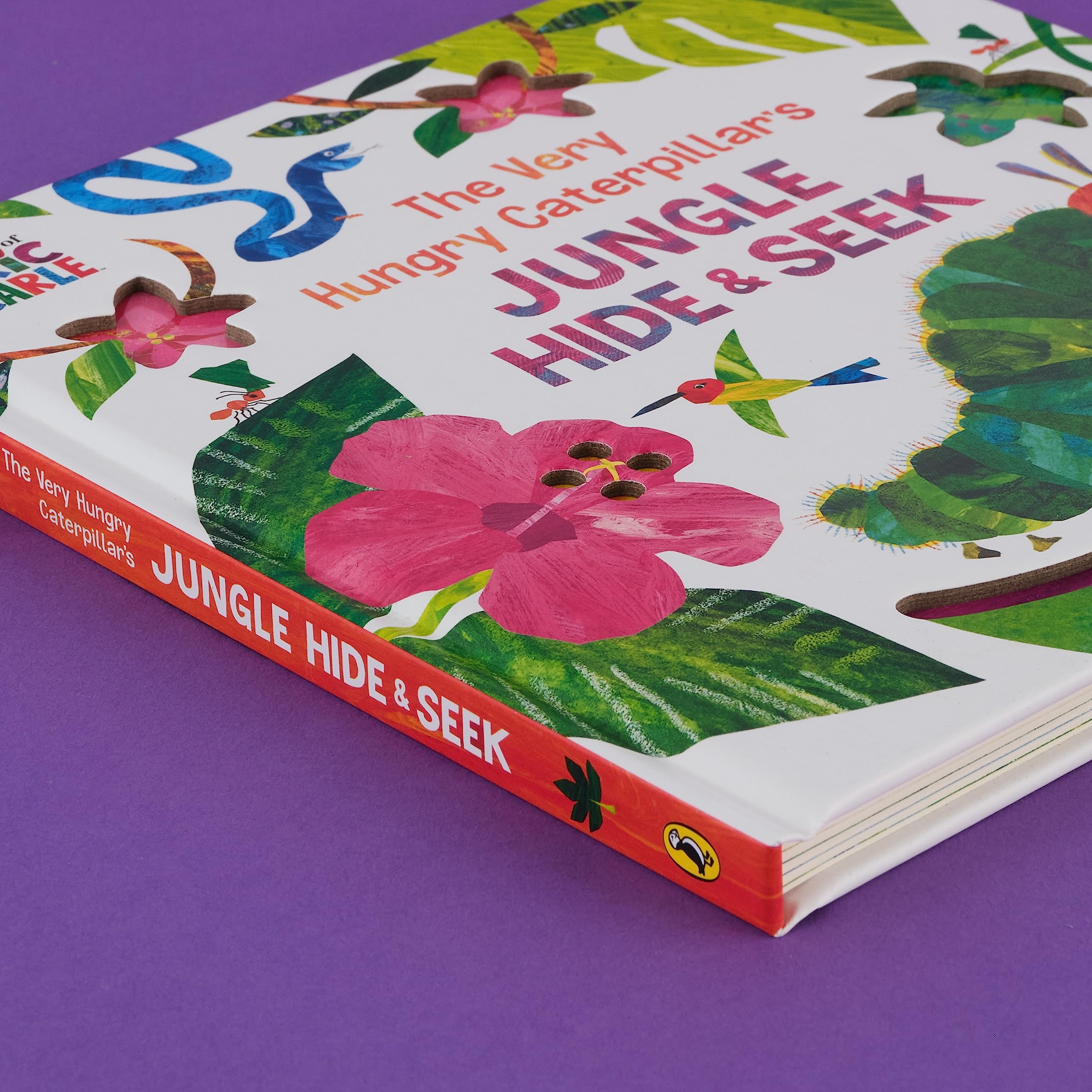 the very hungry caterpillar's jungle hide and seek: a finger trail lift-the-flap book - Ảnh 10