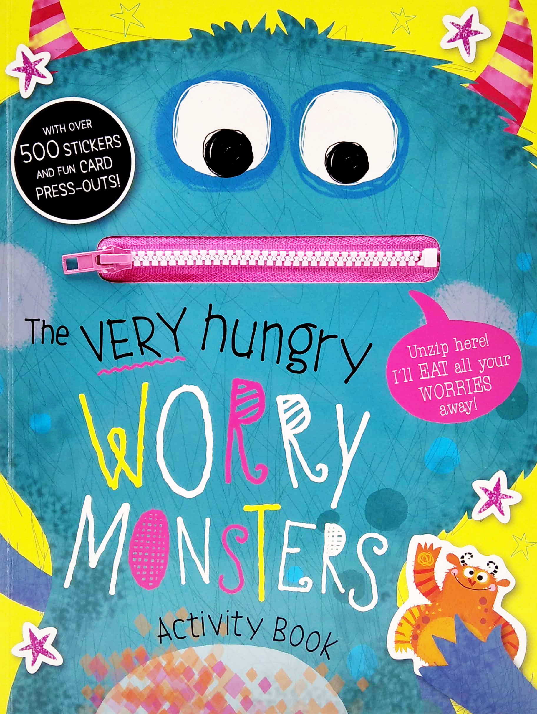 the very hungry worry monsters sticker activity book - Ảnh 2