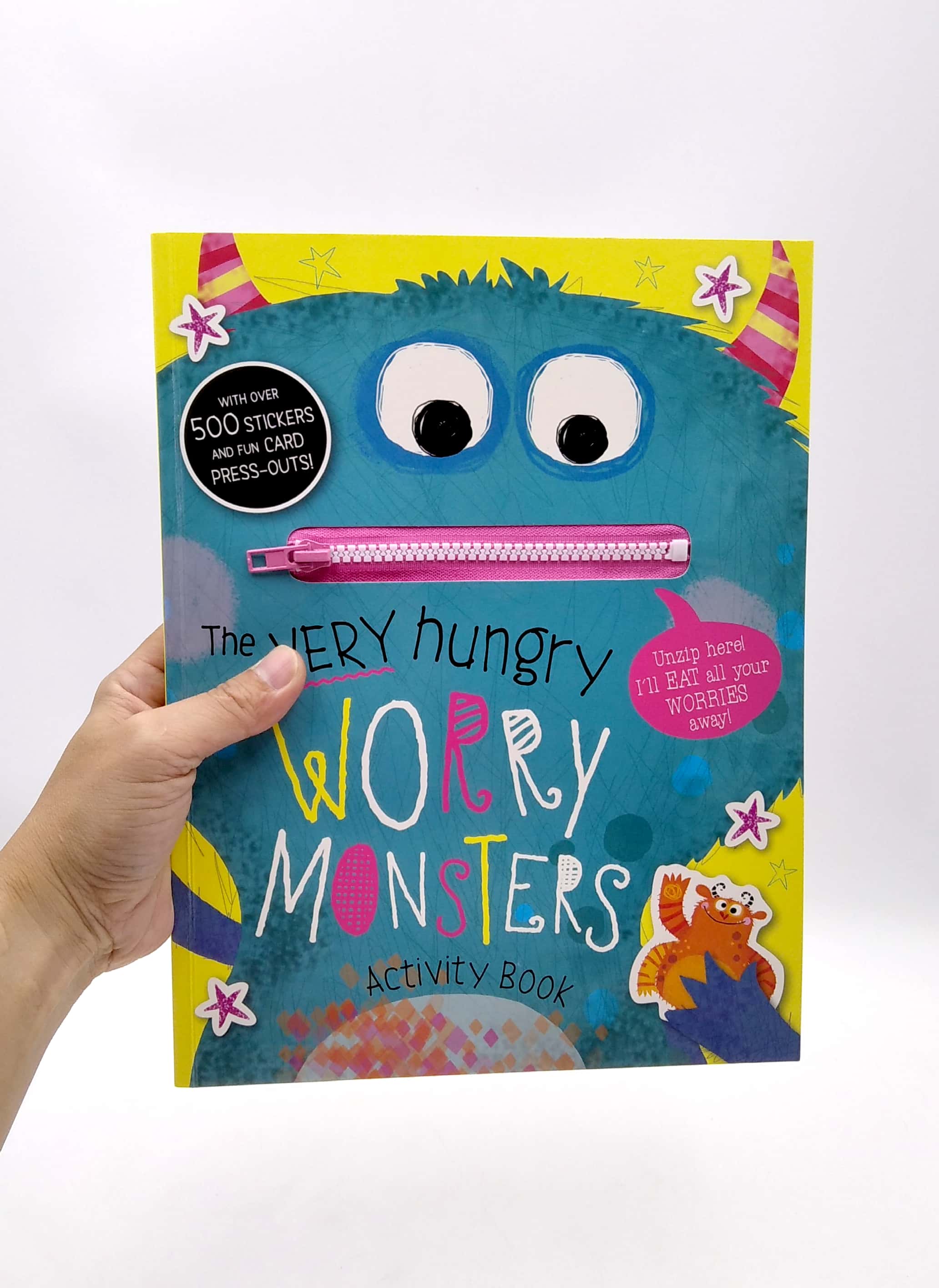 the very hungry worry monsters sticker activity book - Ảnh 7