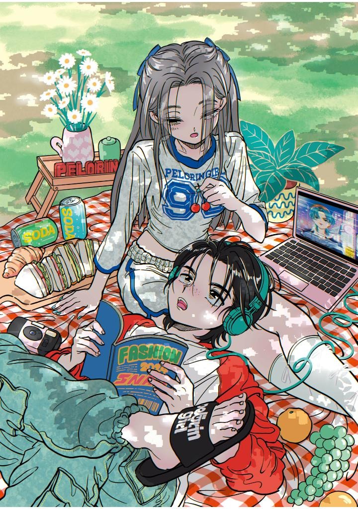 the visual 佐藤なつみ作品集 peloringirl - sato natsumi artworks collection peloringirl - Ảnh 9