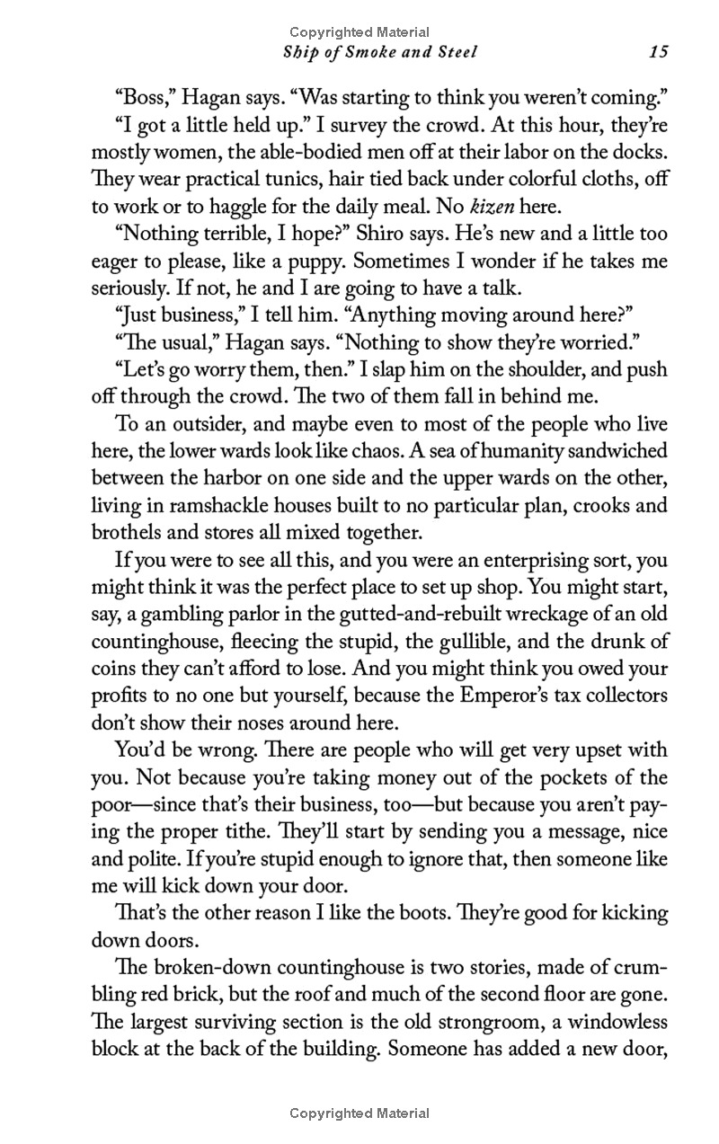 the wells of sorcery book 1: ship of smoke and steel - Ảnh 11