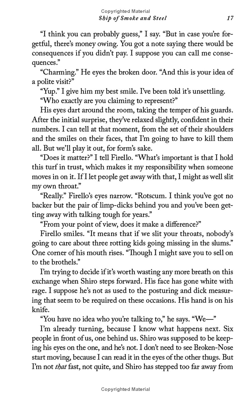 the wells of sorcery book 1: ship of smoke and steel - Ảnh 13