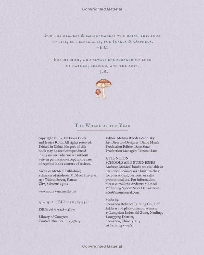 The Wheel Of The Year - An Illustrated Guide To Nature's Rhythms - Ảnh 5