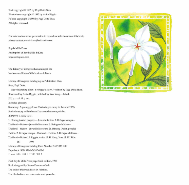 the whispering cloth: a refugee's story - Ảnh 4