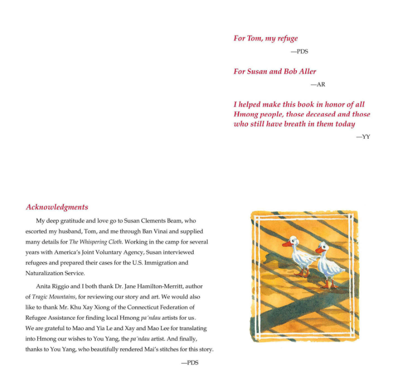 the whispering cloth: a refugee's story - Ảnh 5