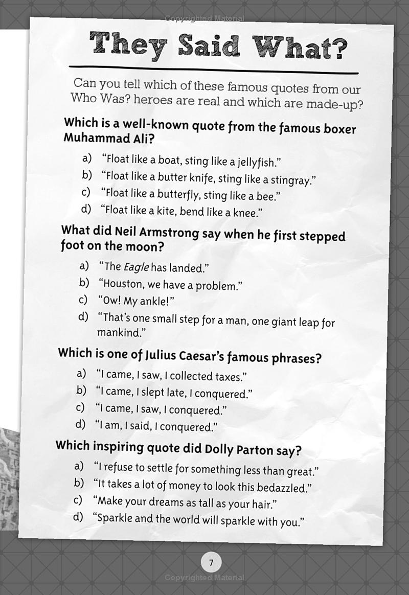 the who was? trivia book - Ảnh 8