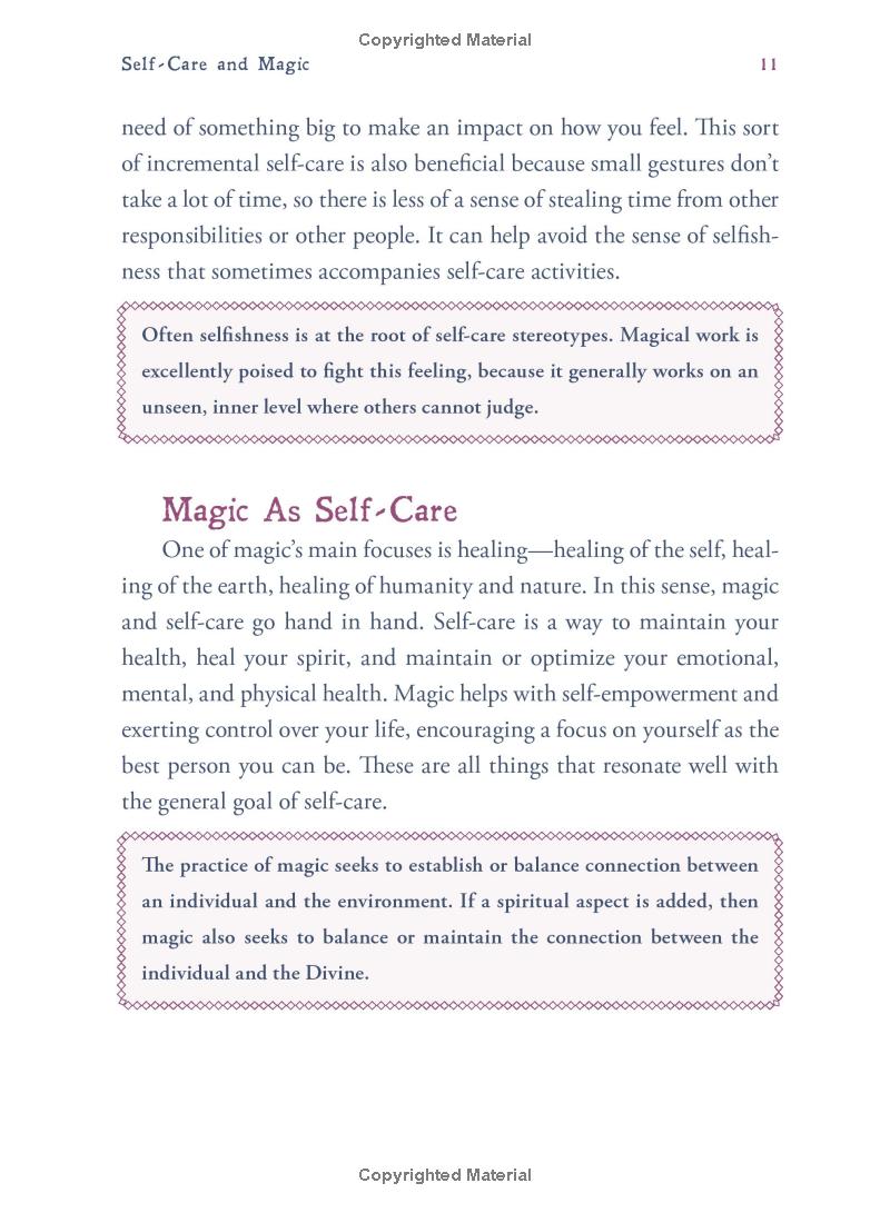 the witch's book of self-care: magical ways to pamper, soothe, and care for your body and spirit - Ảnh 7