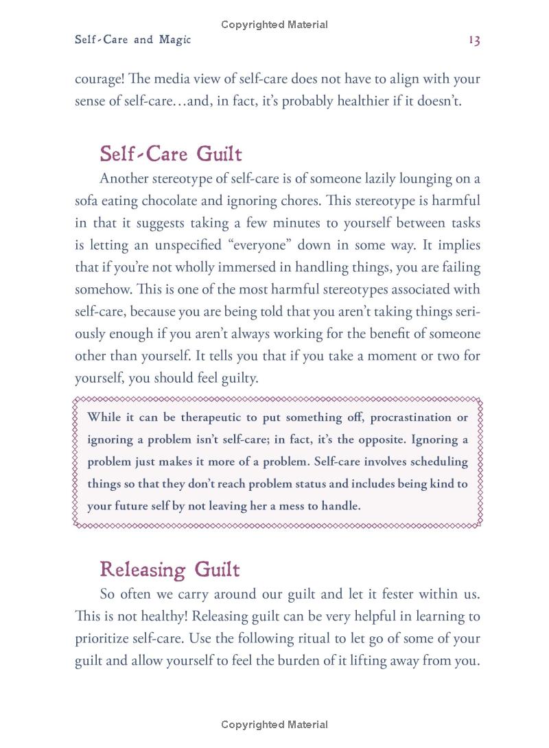 the witch's book of self-care: magical ways to pamper, soothe, and care for your body and spirit - Ảnh 9