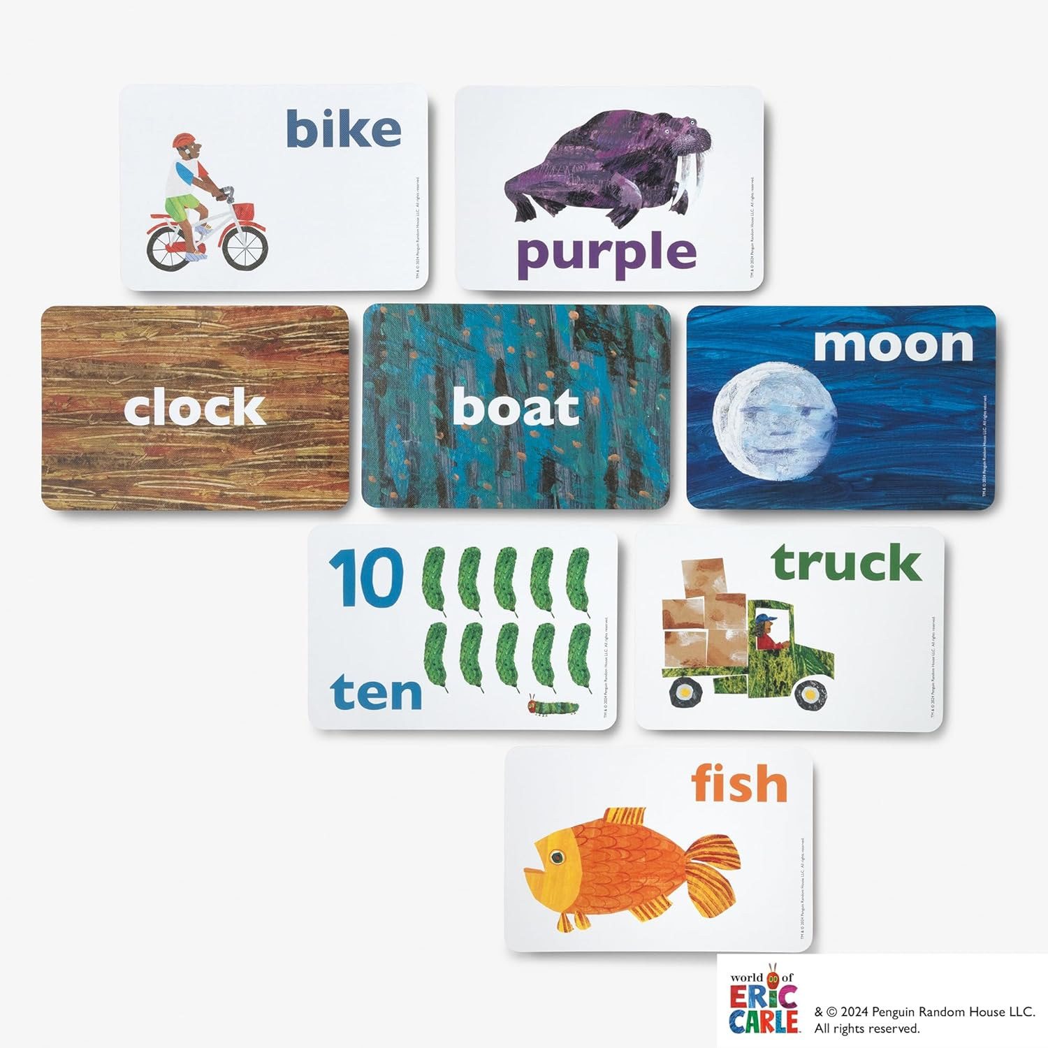 the world of eric carle first words flashcards - Ảnh 7