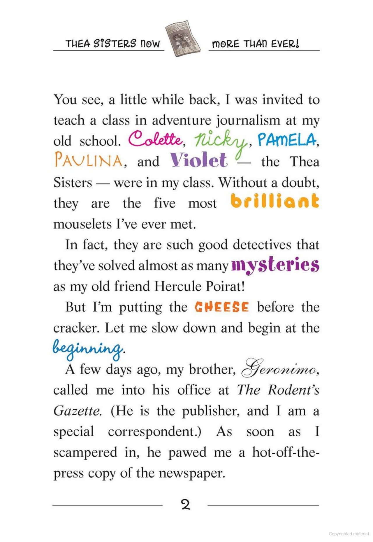 thea stilton and the legend of the fire flowers - Ảnh 4