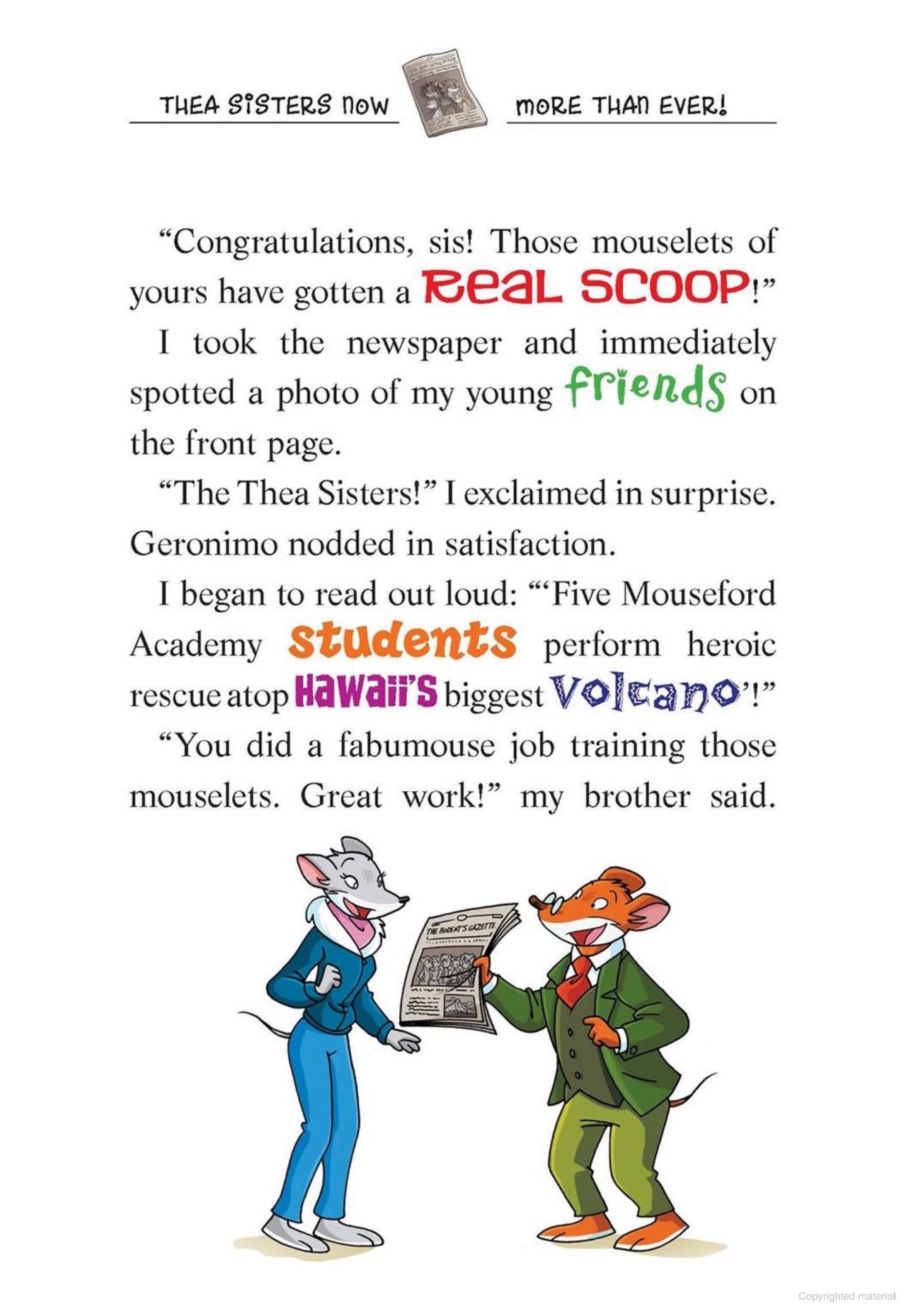 thea stilton and the legend of the fire flowers - Ảnh 5