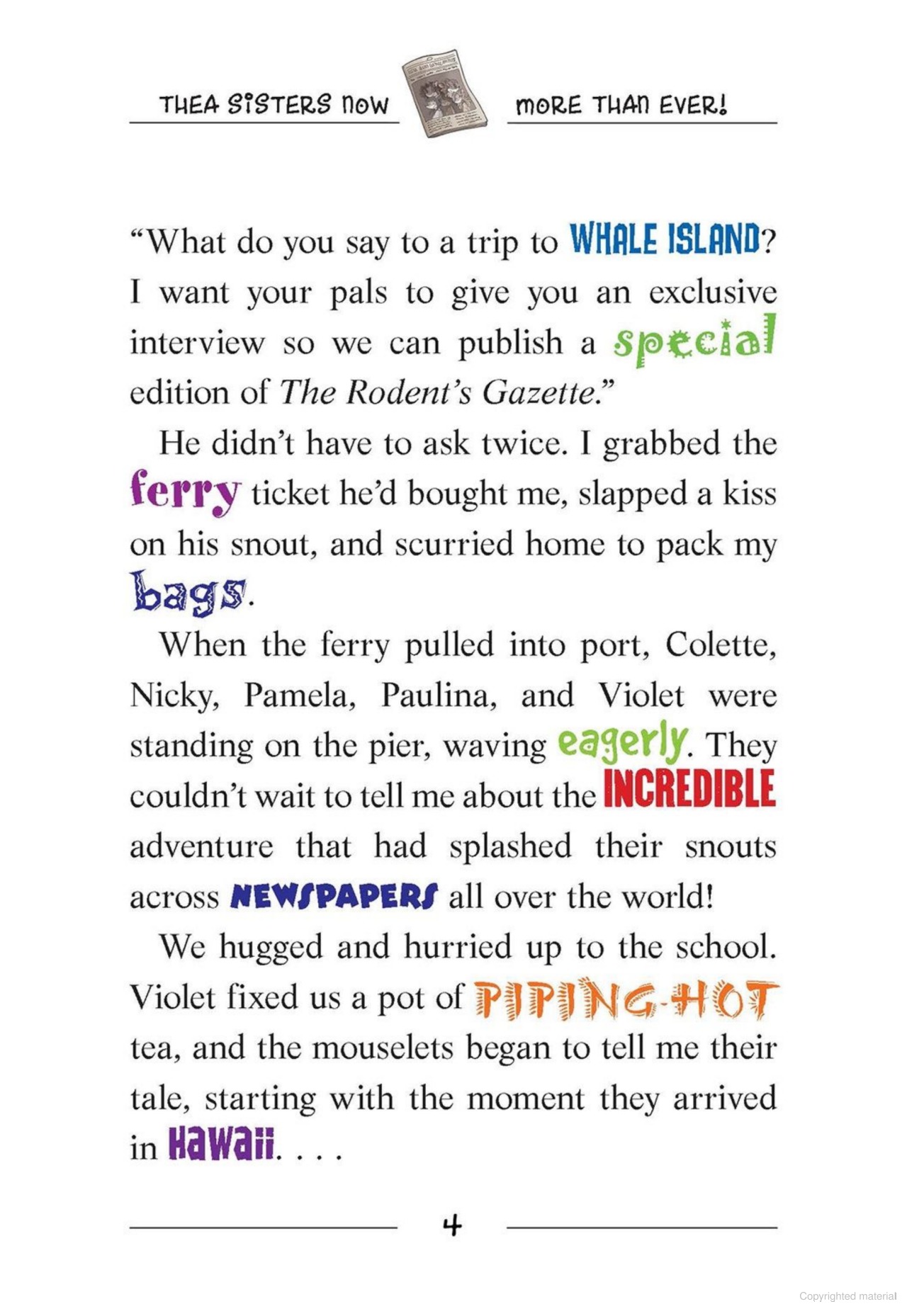 thea stilton and the legend of the fire flowers - Ảnh 6