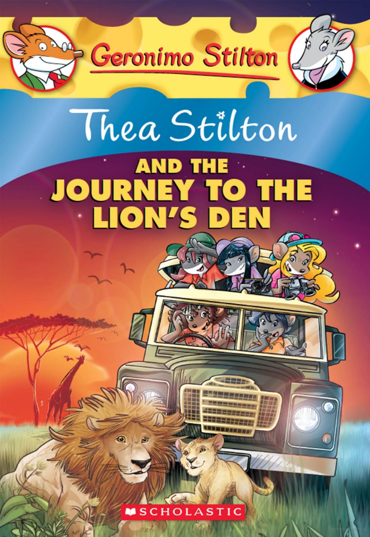 thea stilton - book 17 - thea stilton and the journey to the lion's den - Ảnh 2