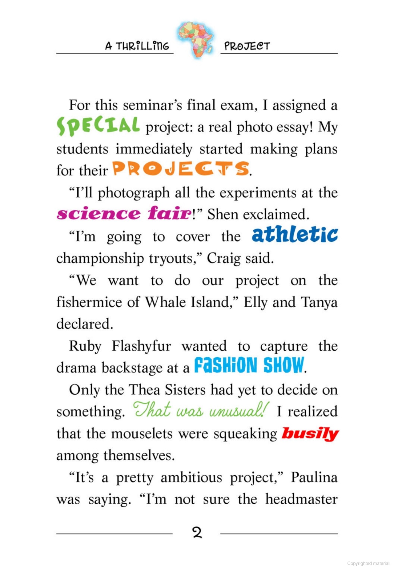 thea stilton - book 17 - thea stilton and the journey to the lion's den - Ảnh 4