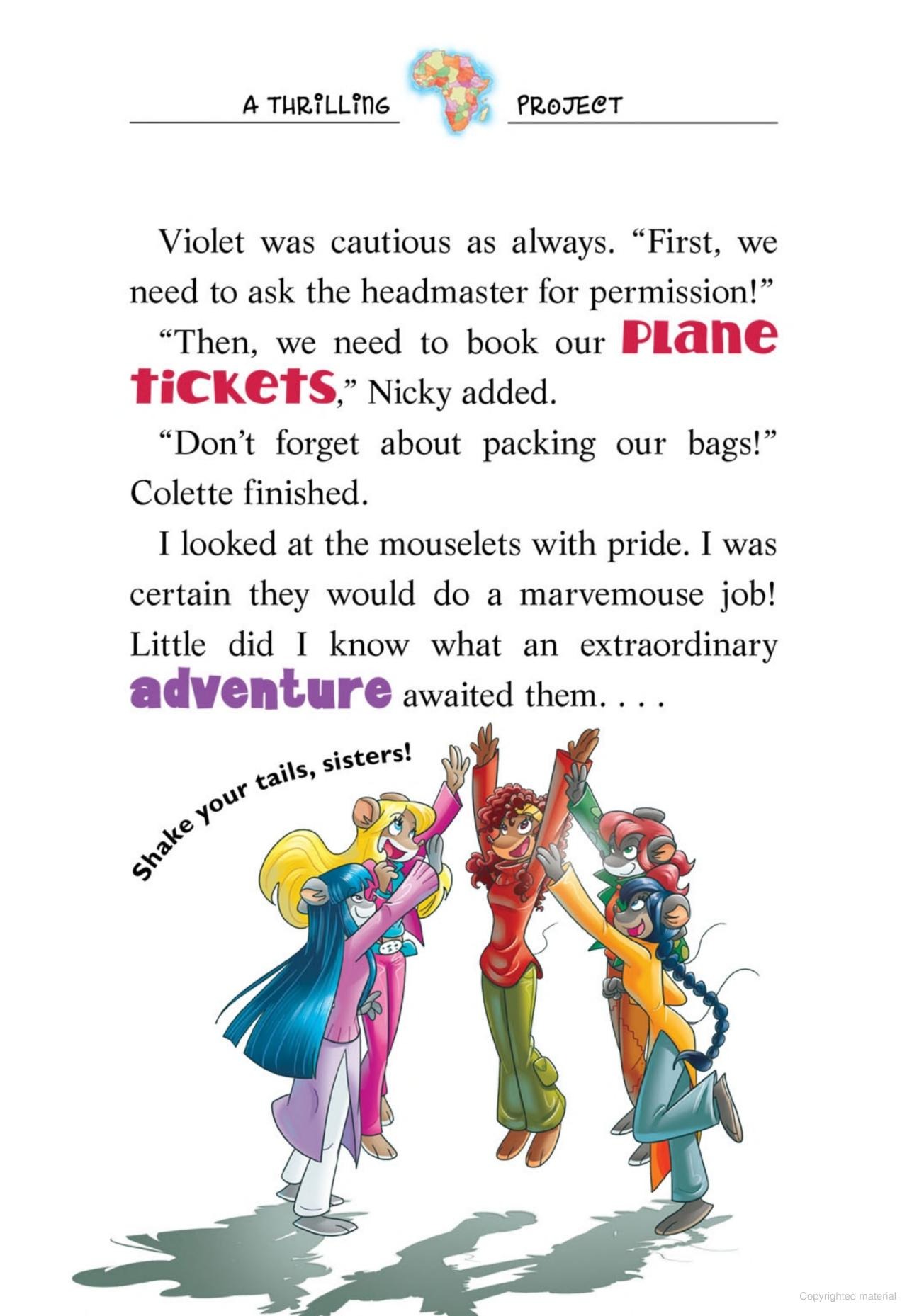 thea stilton - book 17 - thea stilton and the journey to the lion's den - Ảnh 7