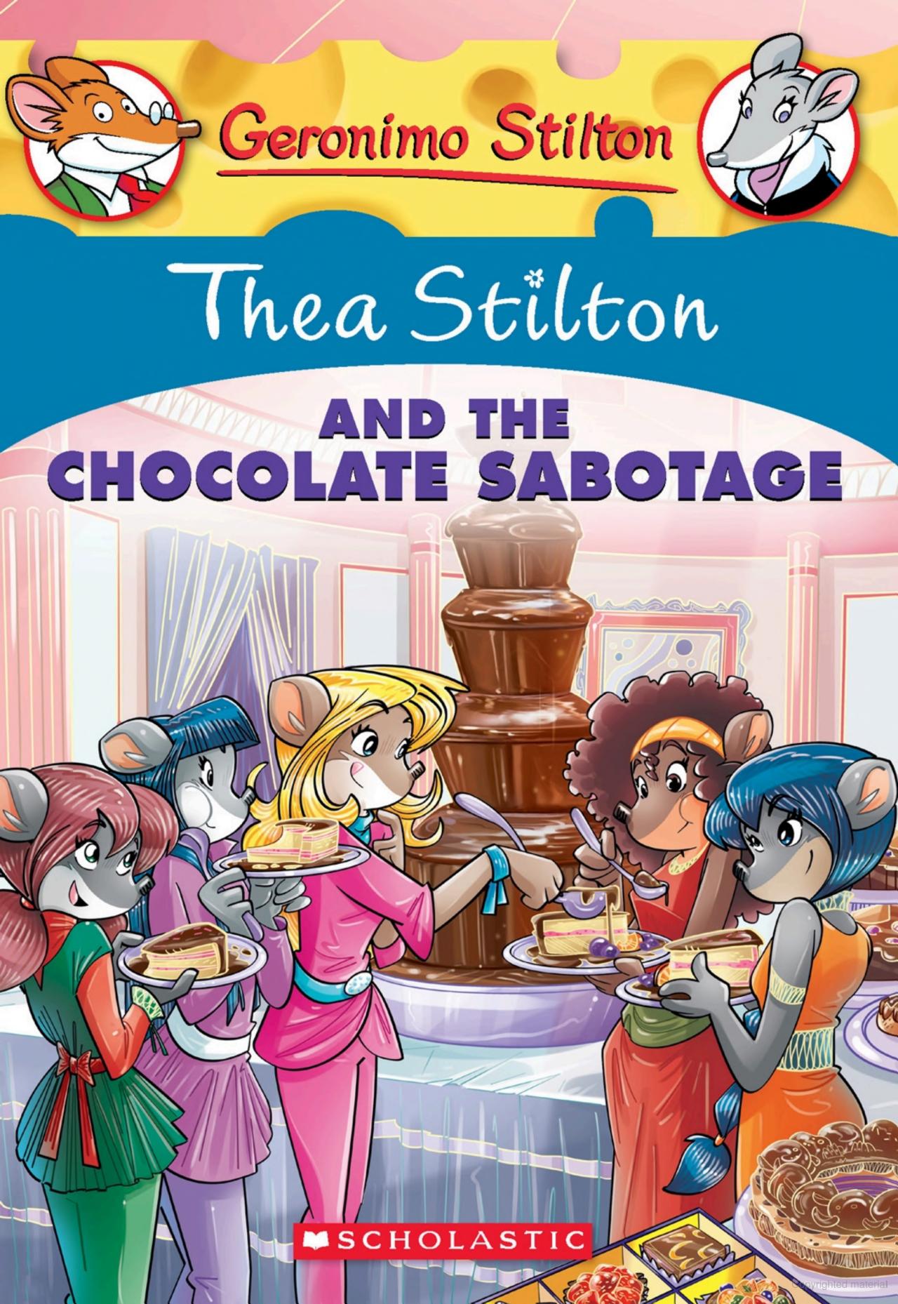 thea stilton - book 19 - thea stilton and the chocolate sabotage - Ảnh 2