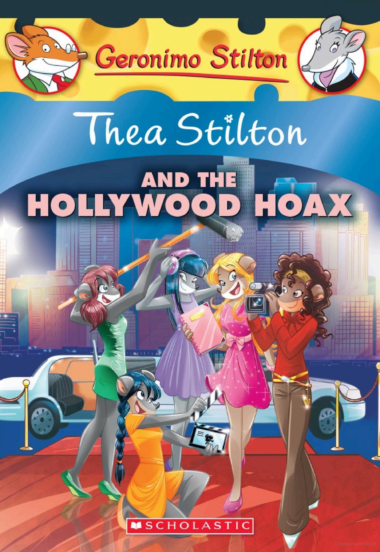 thea stilton - book 23 -thea stilton and the hollywood hoax - Ảnh 2