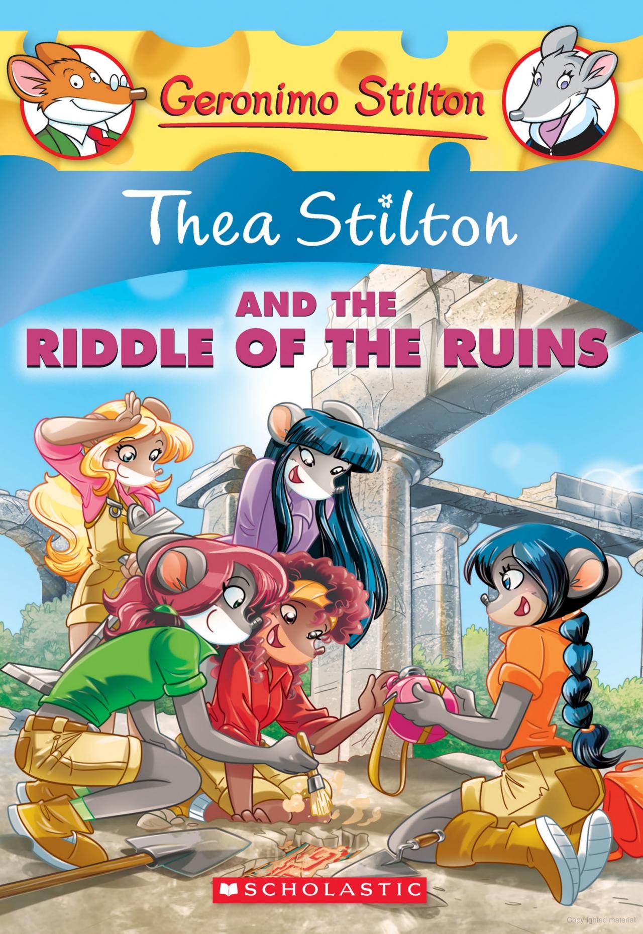 thea stilton - book 28 - thea stilton and the riddle of the ruins - Ảnh 2