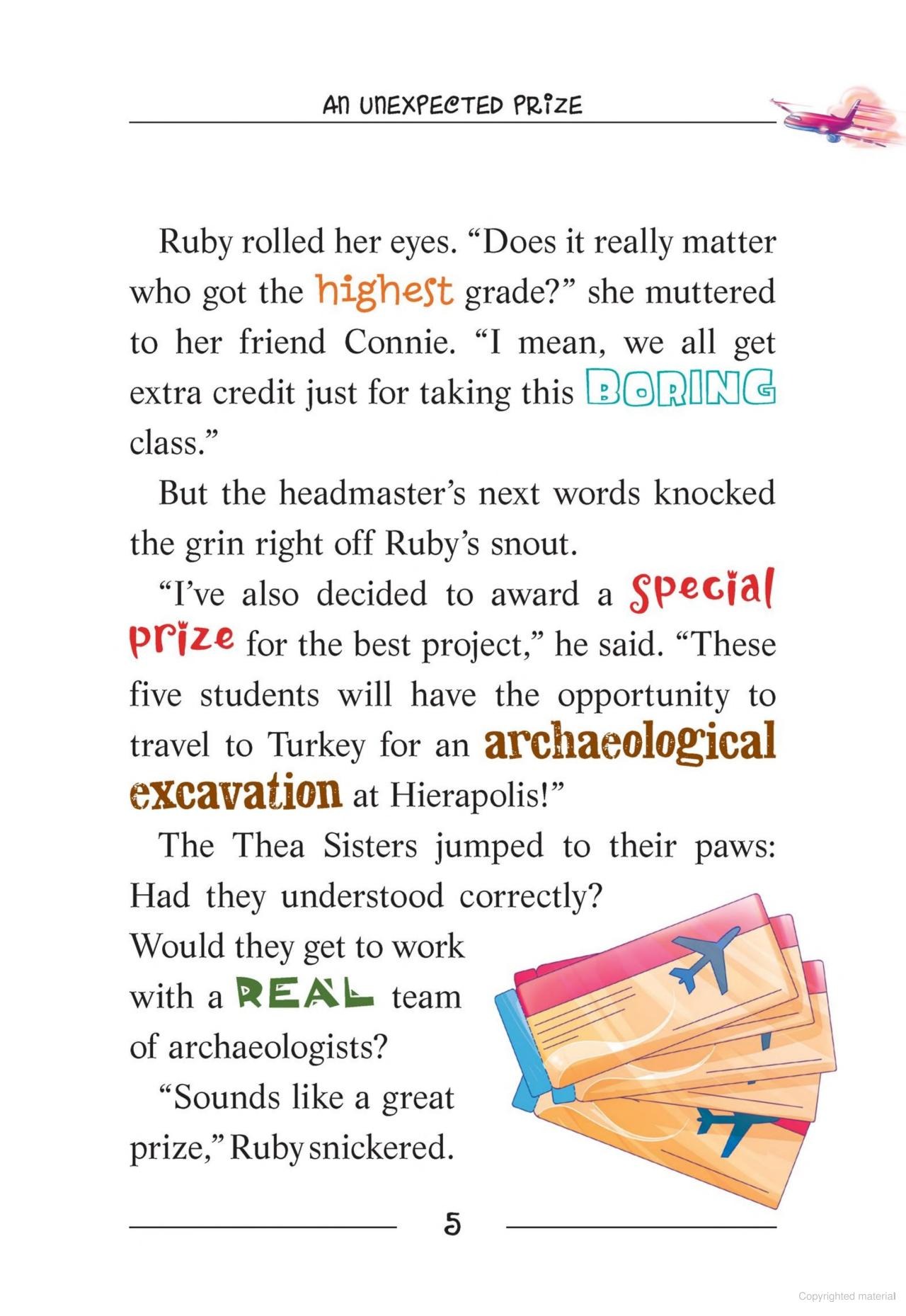 thea stilton - book 28 - thea stilton and the riddle of the ruins - Ảnh 7