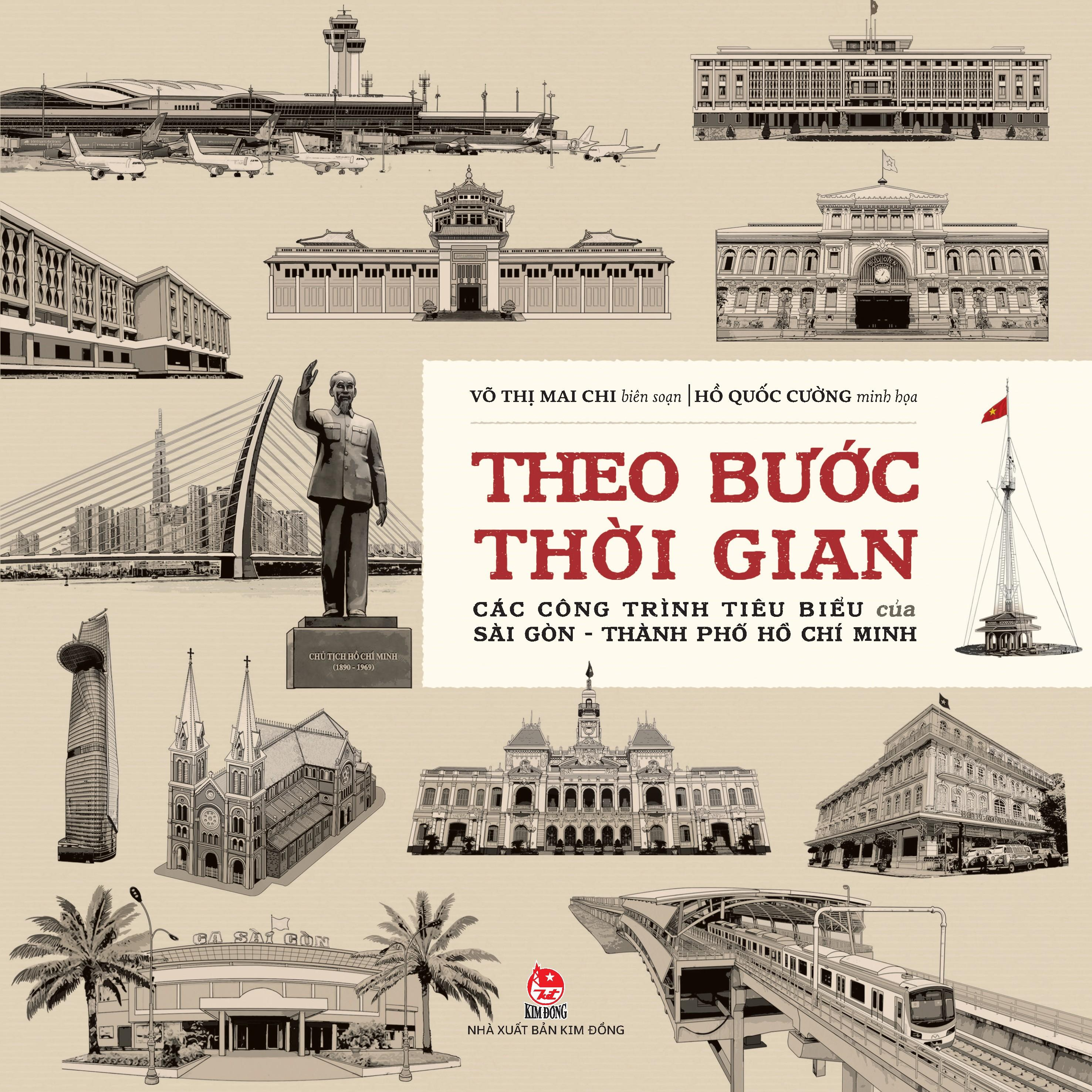theo bước thời gian - các công trình tiêu biểu của sài gòn-thành phố hồ chí minh - bìa cứng - Ảnh 2
