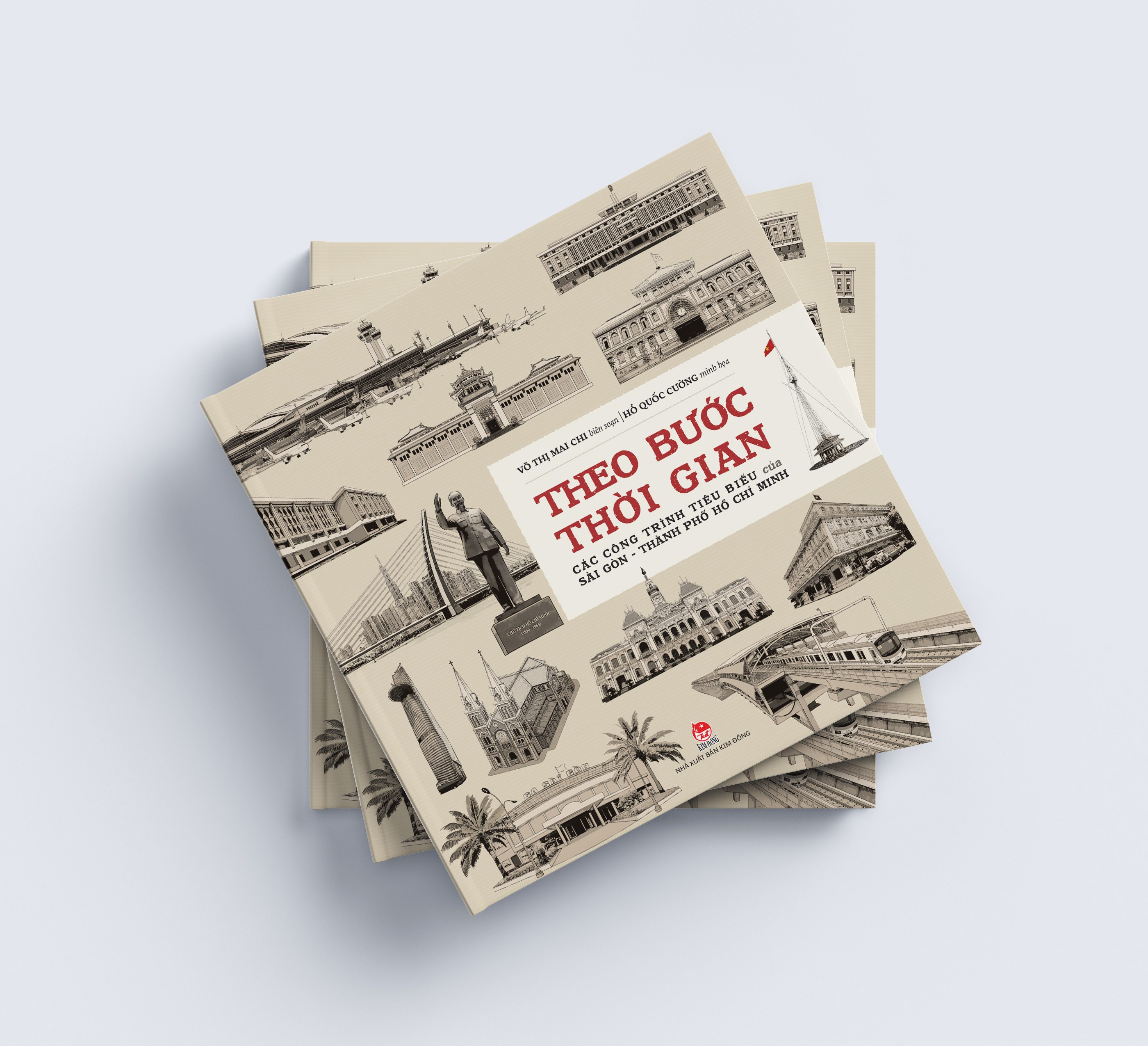 theo bước thời gian - các công trình tiêu biểu của sài gòn-thành phố hồ chí minh - bìa cứng - Ảnh 3